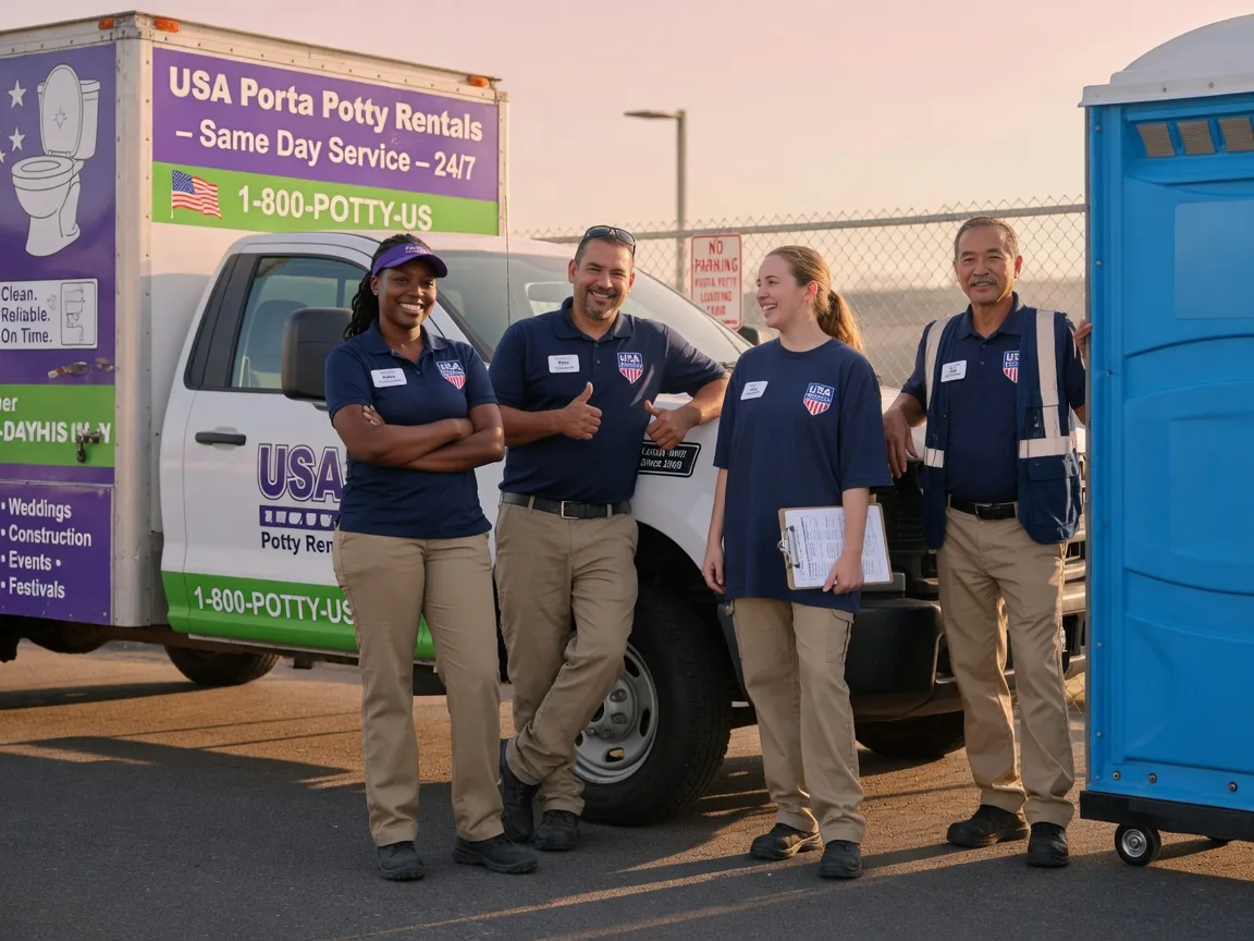 Porta Potty Rental company in Byron, CA
